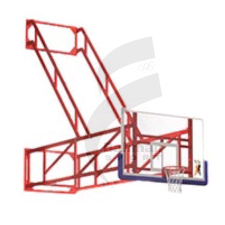 پایه بسکتبال سقفی تا ارتفاع 9متر